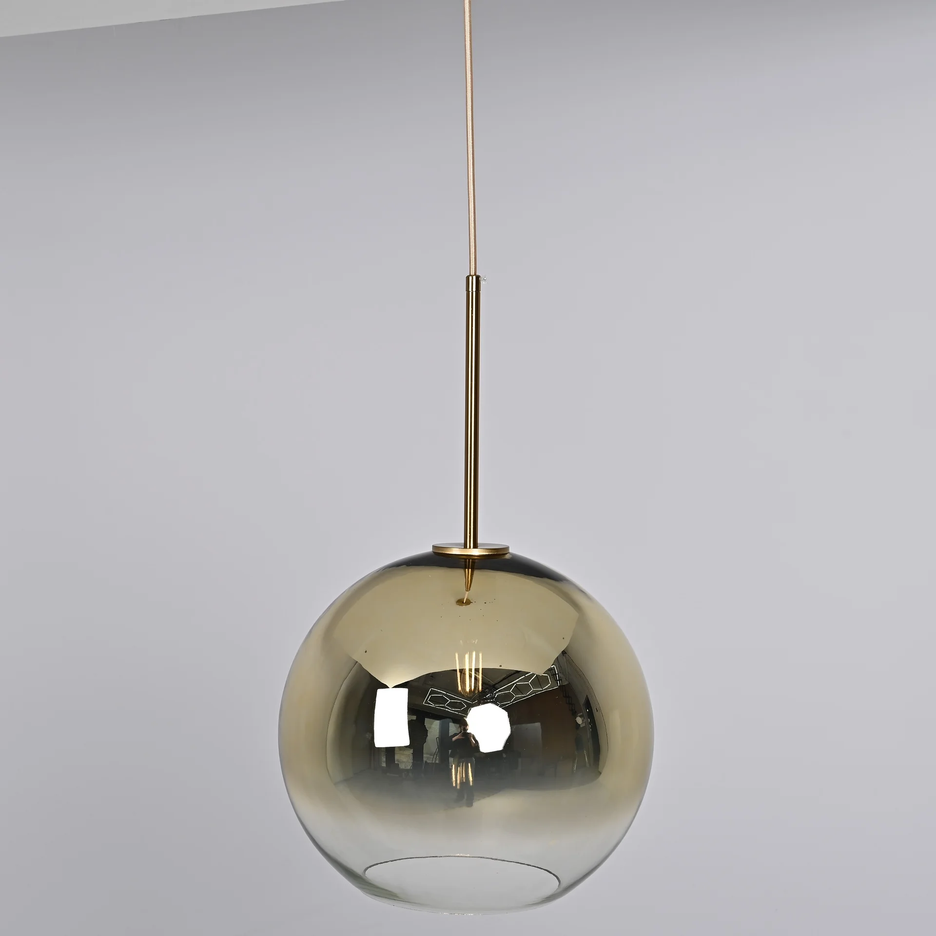 Подвесной светильник PASSAGE ONE D30 Gold - миниатюра 4