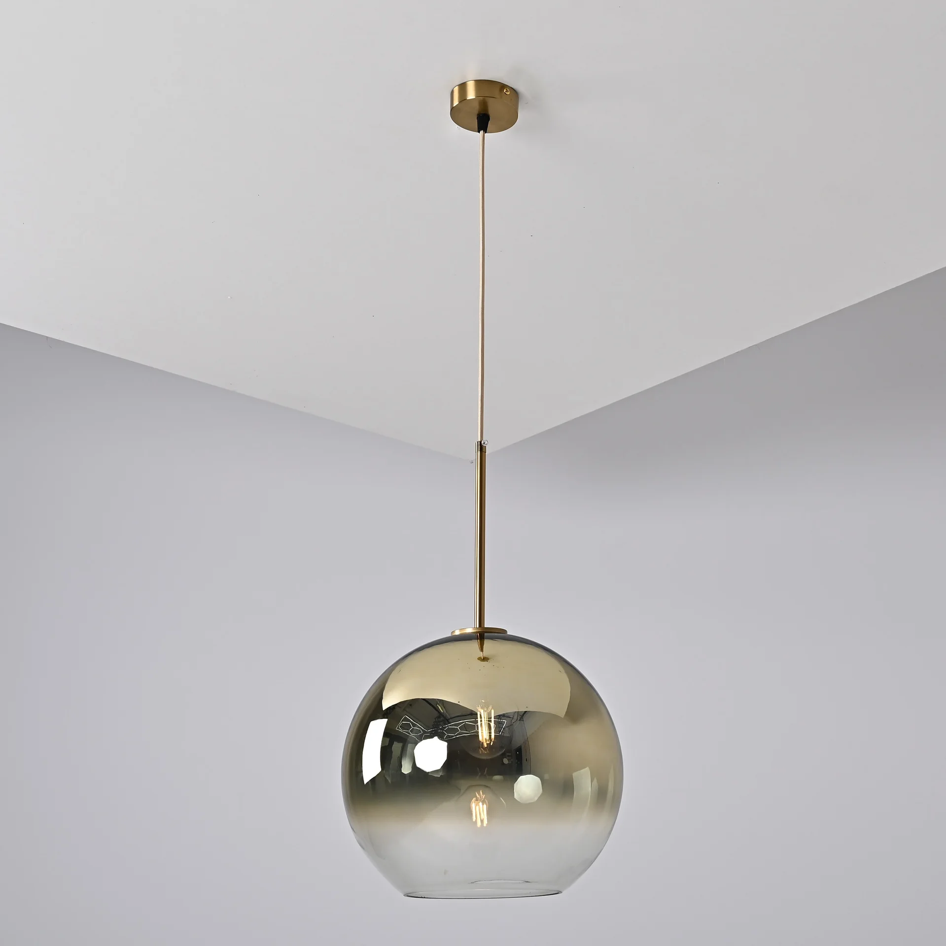 Подвесной светильник PASSAGE ONE D30 Gold - миниатюра 8