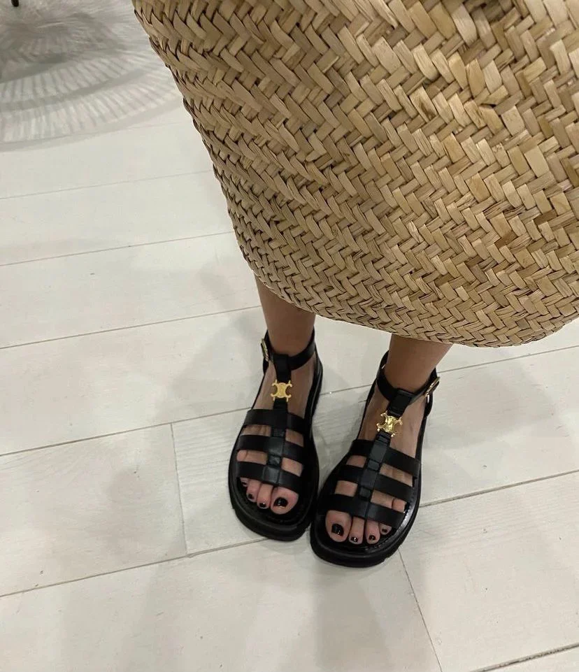 Сандалии гладиаторы Celine Triomphe Sandals - изображение 1