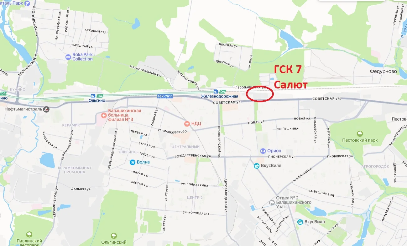 Продается кирпичный гараж 19м2 мкр. Железнодорожный, ул. Советская, ГСК 7 "Салют" - миниатюра 5