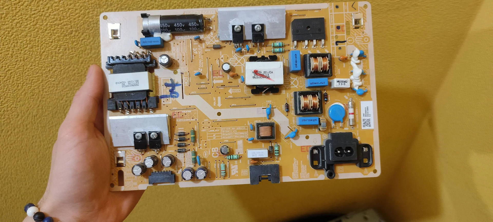 Блок питания samsung ue43nu7100u