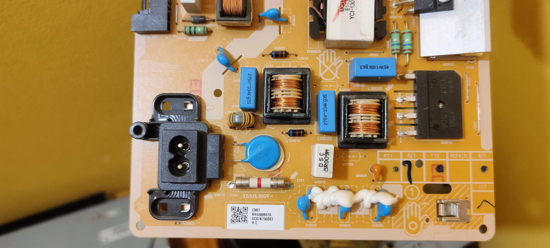 Блок питания samsung ue43nu7100u - миниатюра 2