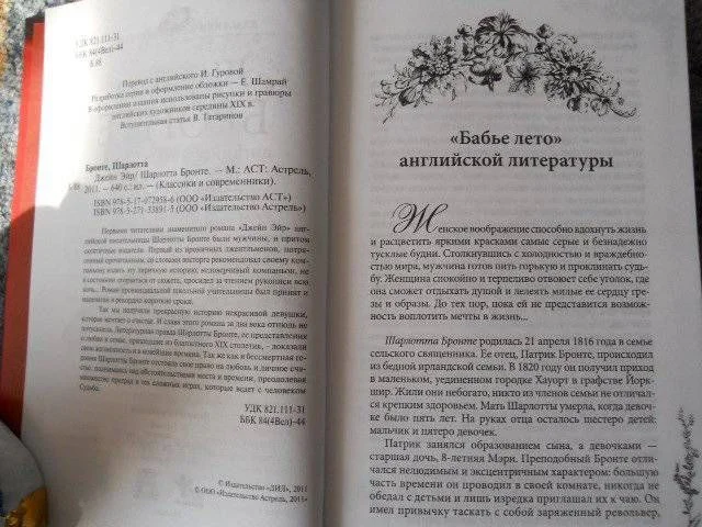 Шарлотта Бронте - Джейн Эйр - миниатюра 3