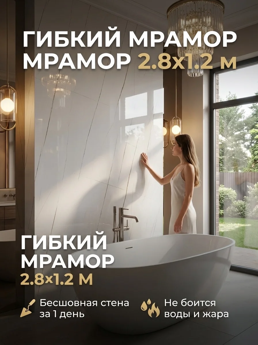 Стеновые Панели-замена керамогрнита - миниатюра 8