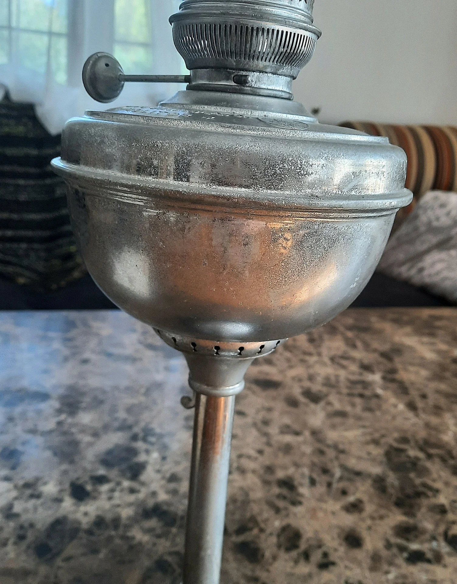 Керосиновая лампа. Otto Müller A.G. Molitor - миниатюра 5