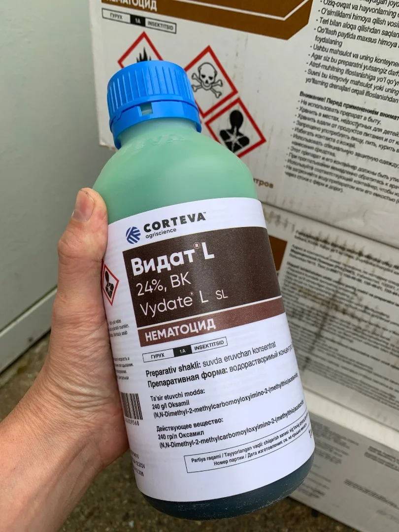Видат 24%, нематоцид от нематоды