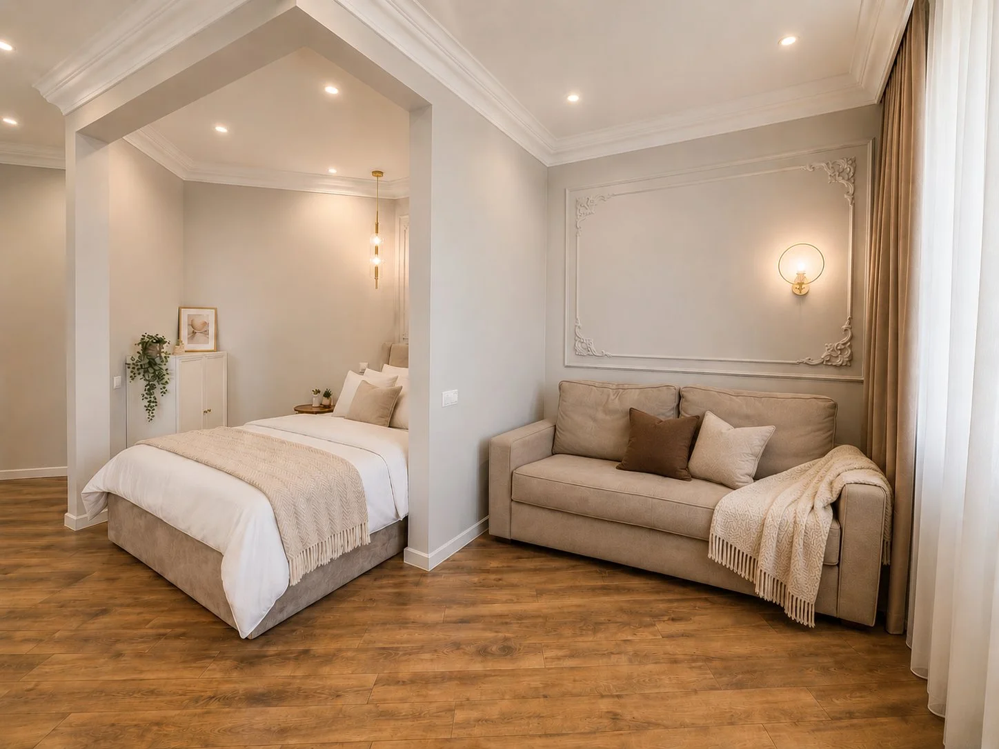 1к. квартира 45м² с видом на озеро Кабан