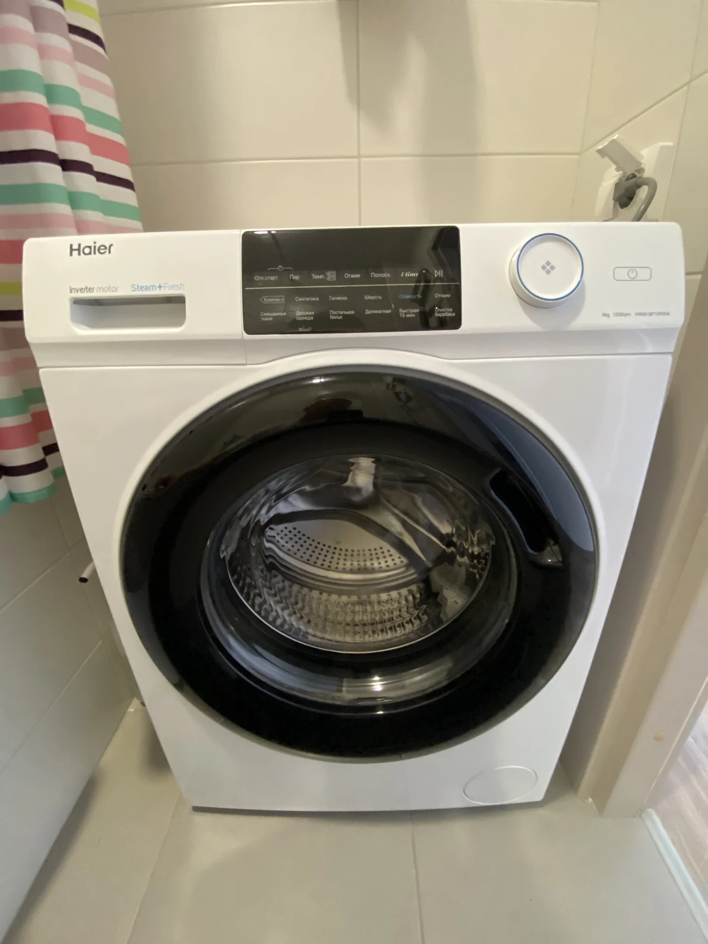 Стиральная машина haier 6kg с паром - миниатюра 2