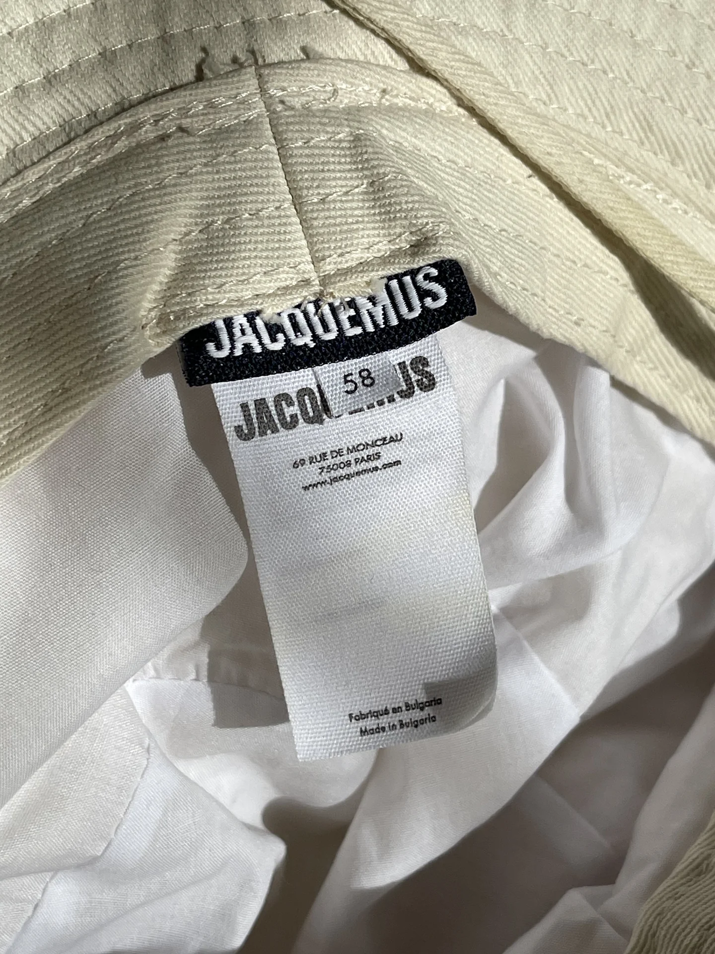 Панама Jacquemus 58 оригинал - миниатюра 4