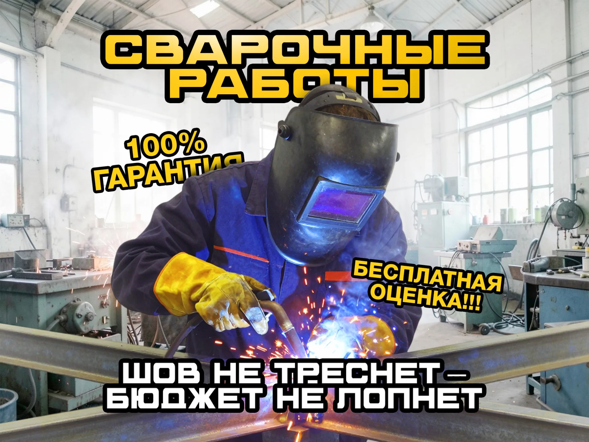 Сварочные работы, Изготовление и ремонт - изображение 1