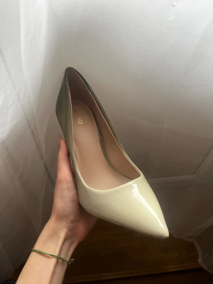 Туфли лодочки Aldo оливковые - миниатюра 3