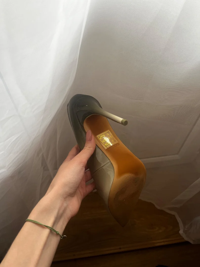 Туфли лодочки Aldo оливковые - миниатюра 4