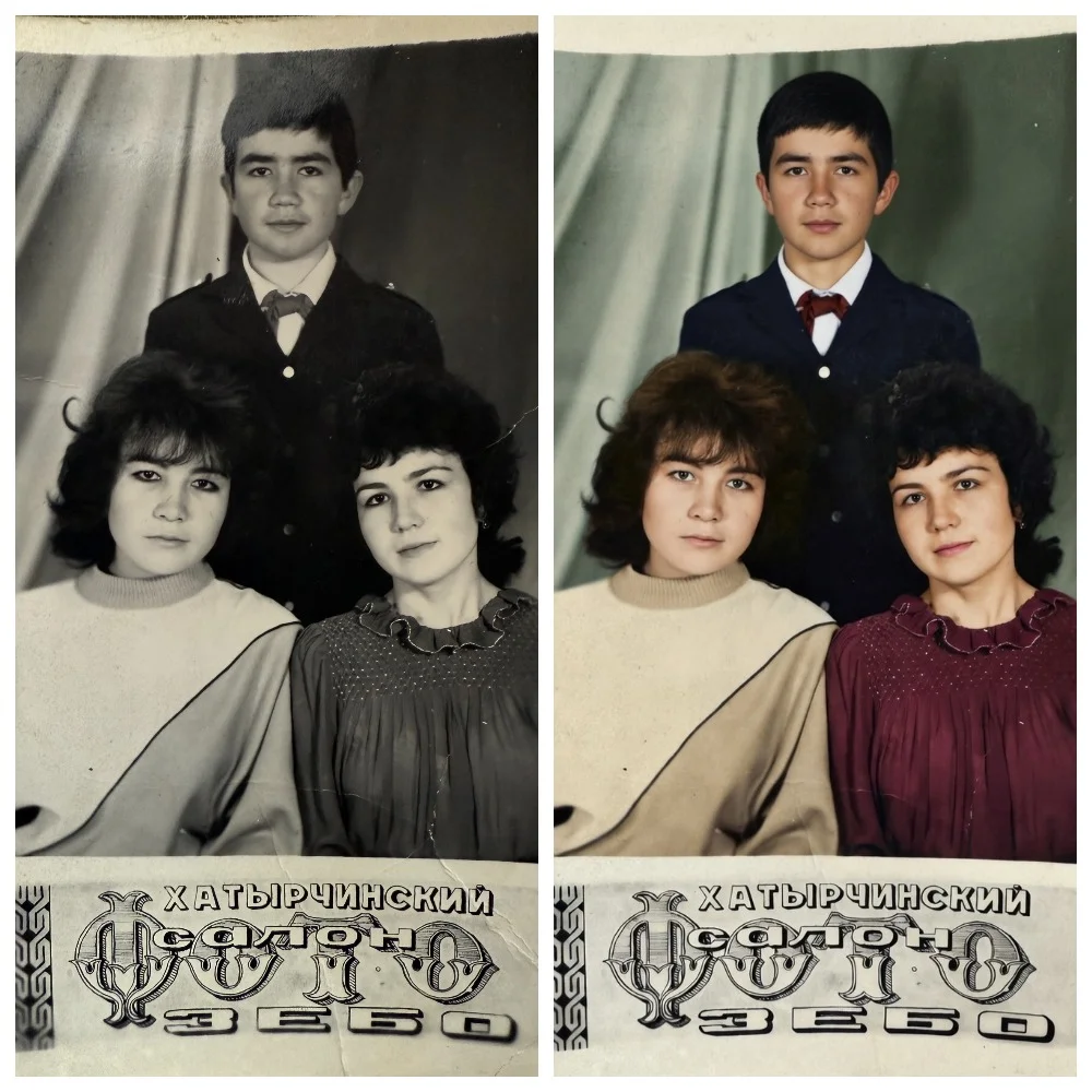 Реставрация и восстановление фото, оживление фото - миниатюра 2