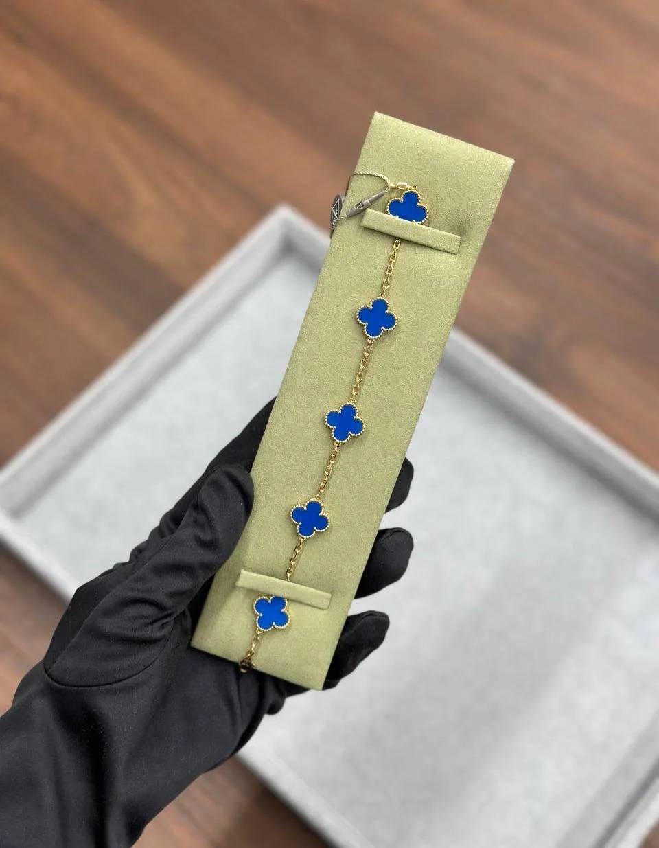 Браслет Van Cleef Alhambra Агат - изображение 1