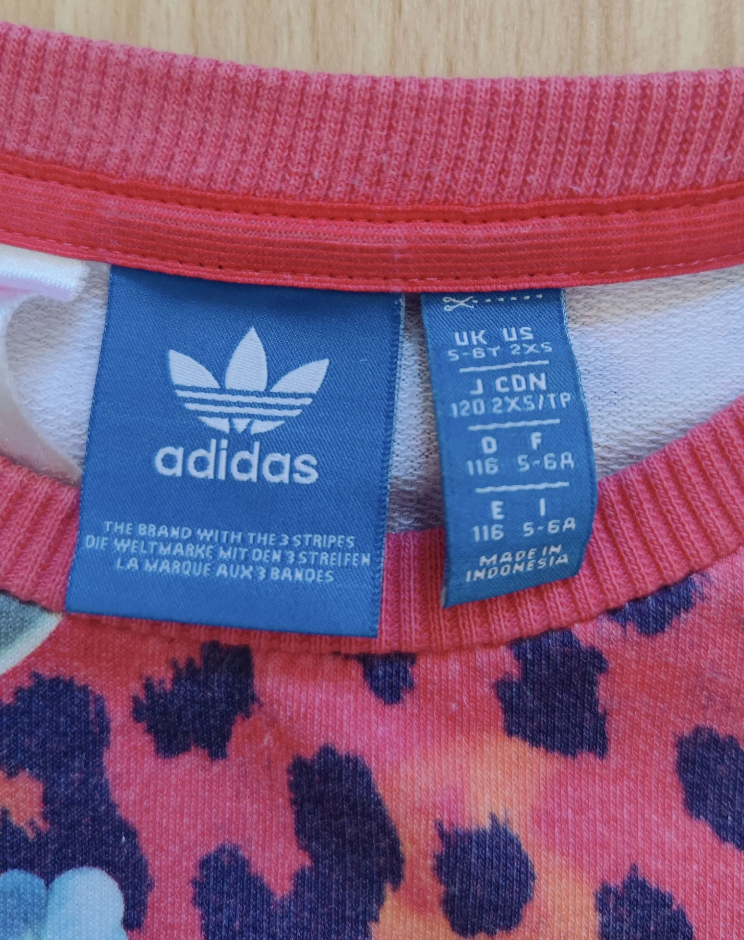 Свитшот Adidas на девочку, оригинал - миниатюра 4