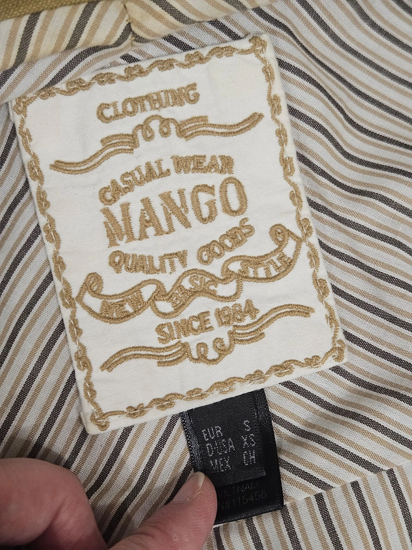 Укороченный тренч Mango женский ретро - миниатюра 5