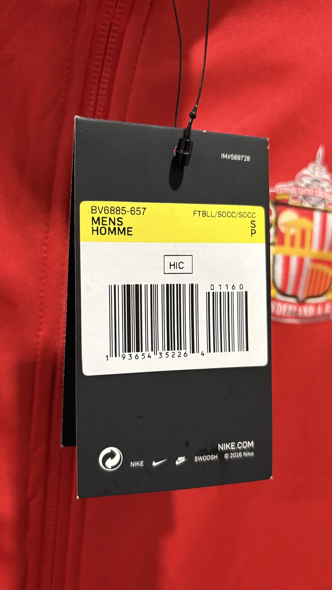 Олимпийка Nike Sanderland S ориг - миниатюра 2