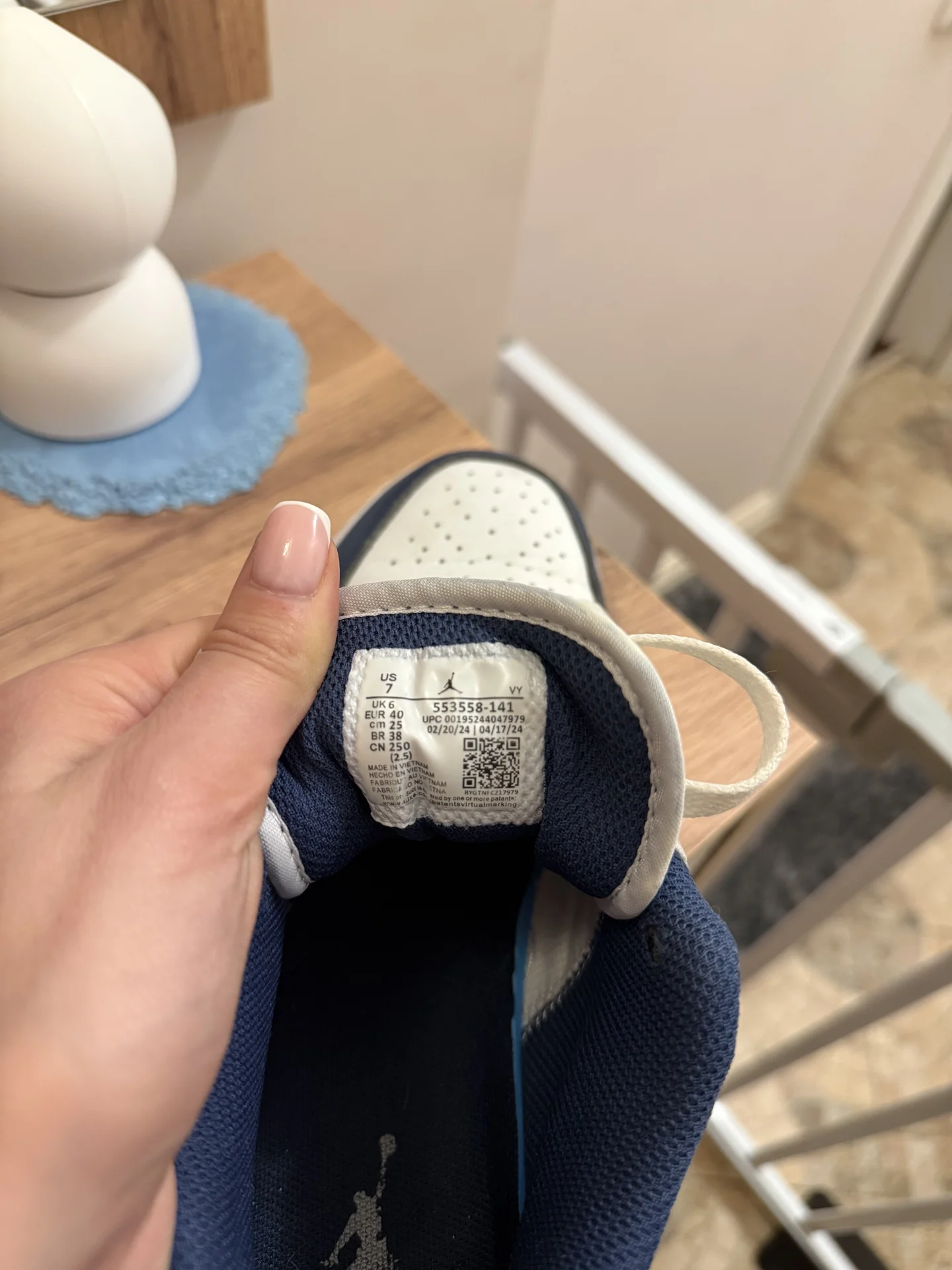 Кроссовки nike jordan оригинал - миниатюра 4