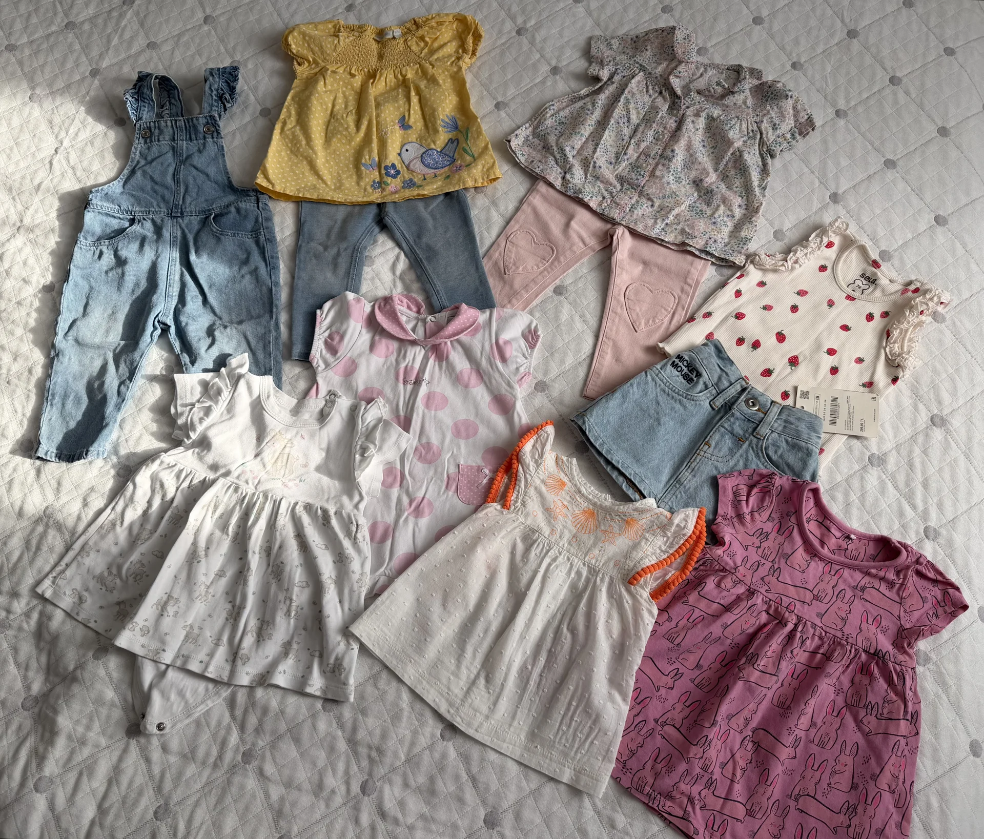 Пакет вещей на девочку H&M, next и др 80 - изображение 1