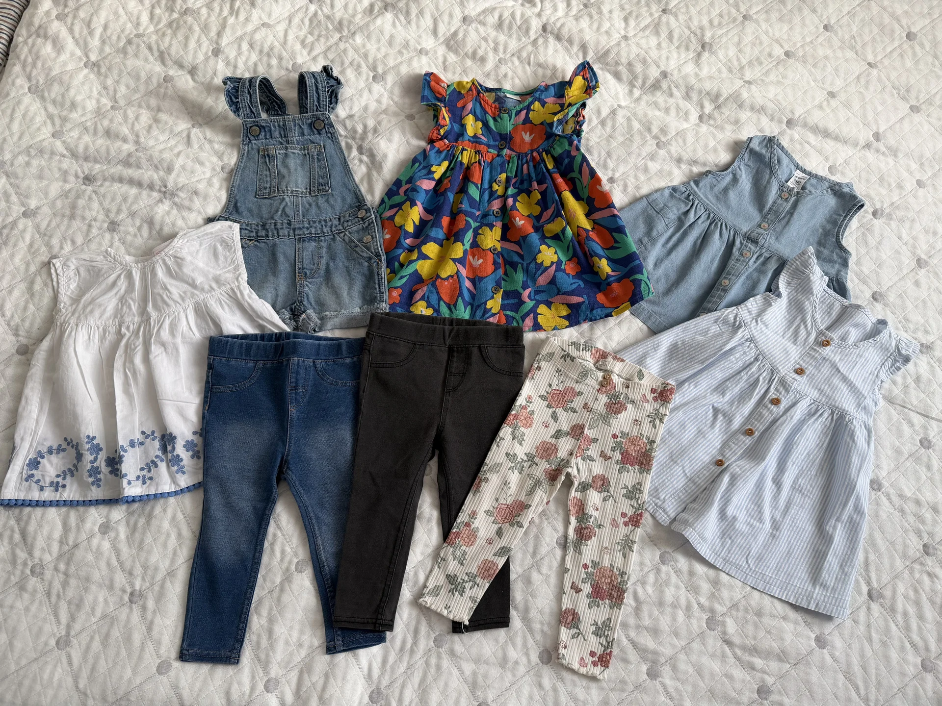 Пакет вещей на девочку H&M, next и др 80 - миниатюра 3