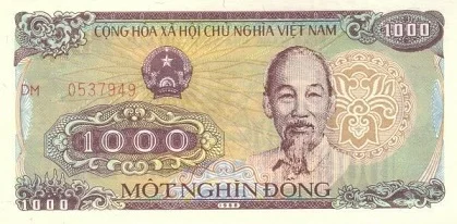 Банкнота 1000 донг, Вьетнам - изображение 1