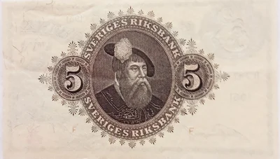 Банкнота 5 крон, Швеция - миниатюра 2