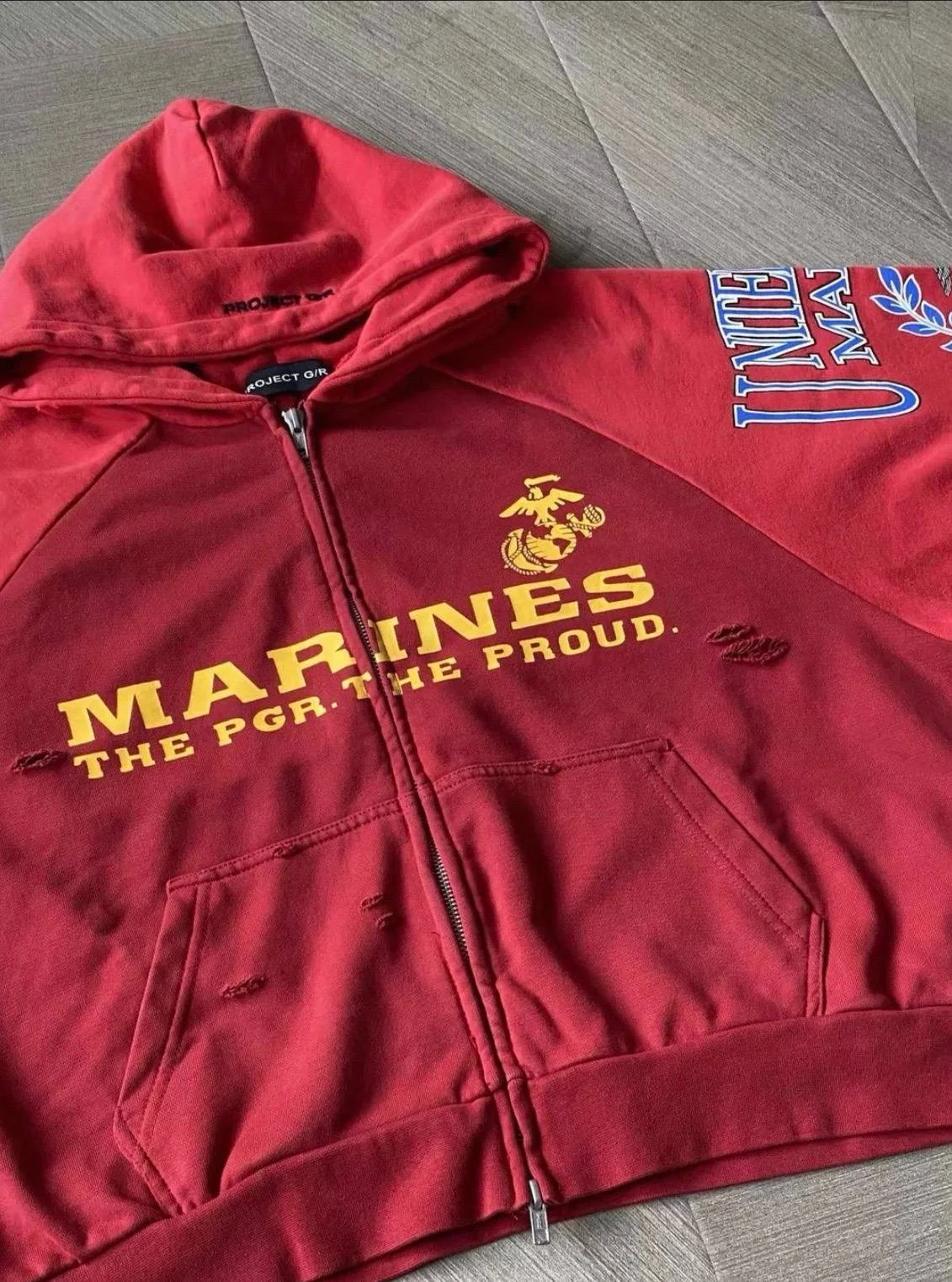 Зип худи grailz project gr marines - миниатюра 3