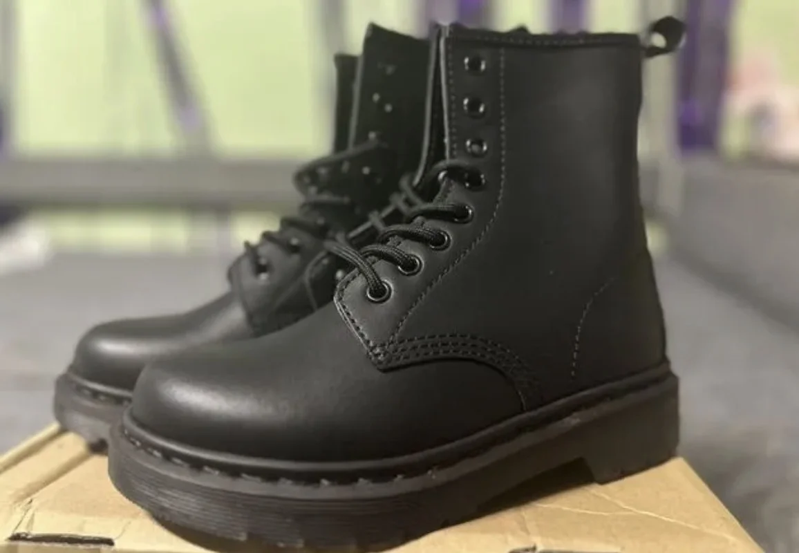 Dr martens 1460 mono black 37eu - миниатюра 2