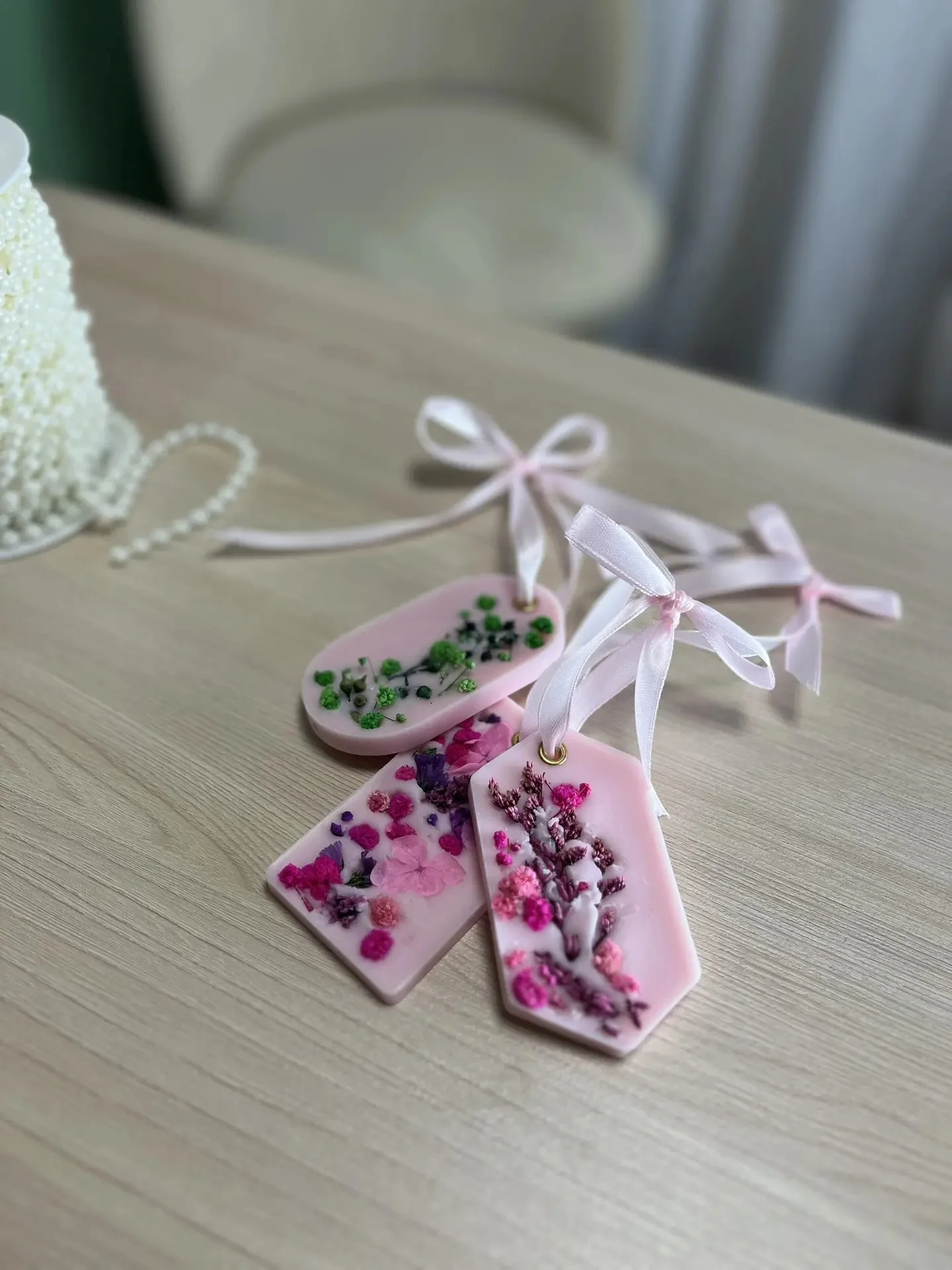 Сердце из стабилизированной гипсофилы,букет - миниатюра 7