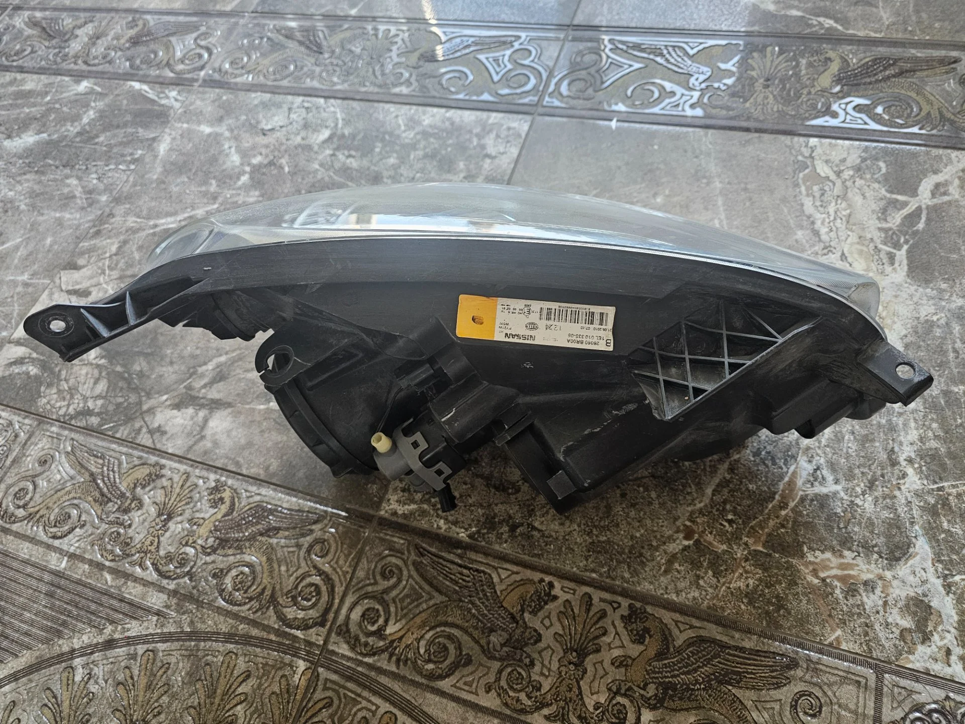 Передние фары nissan qashqai j 10 рейст 2010 год - миниатюра 3