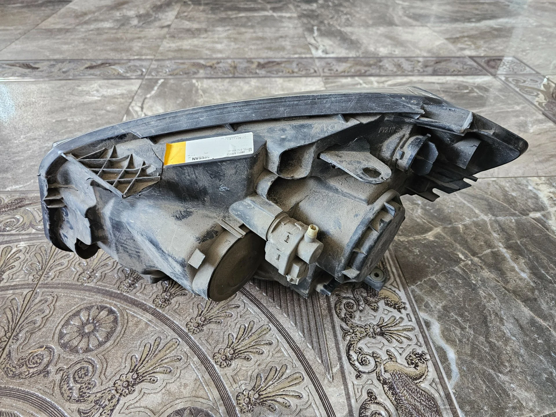 Передние фары nissan qashqai j 10 рейст 2010 год - миниатюра 7