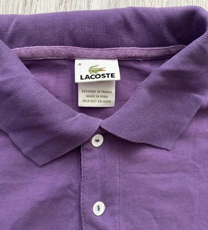 Поло Lacoste - миниатюра 2