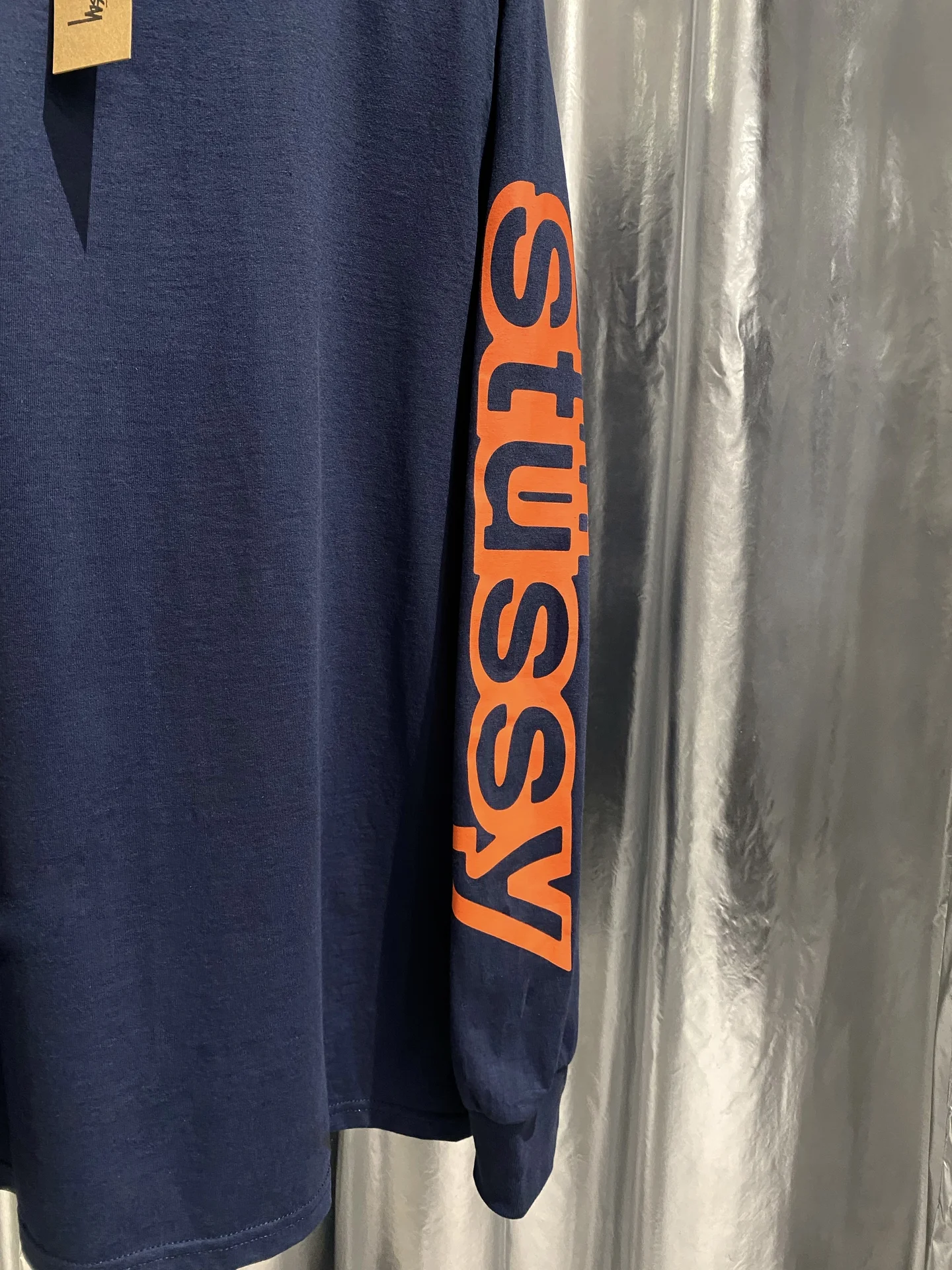 Лонгслив Stussy Sideways LS Tee - миниатюра 4