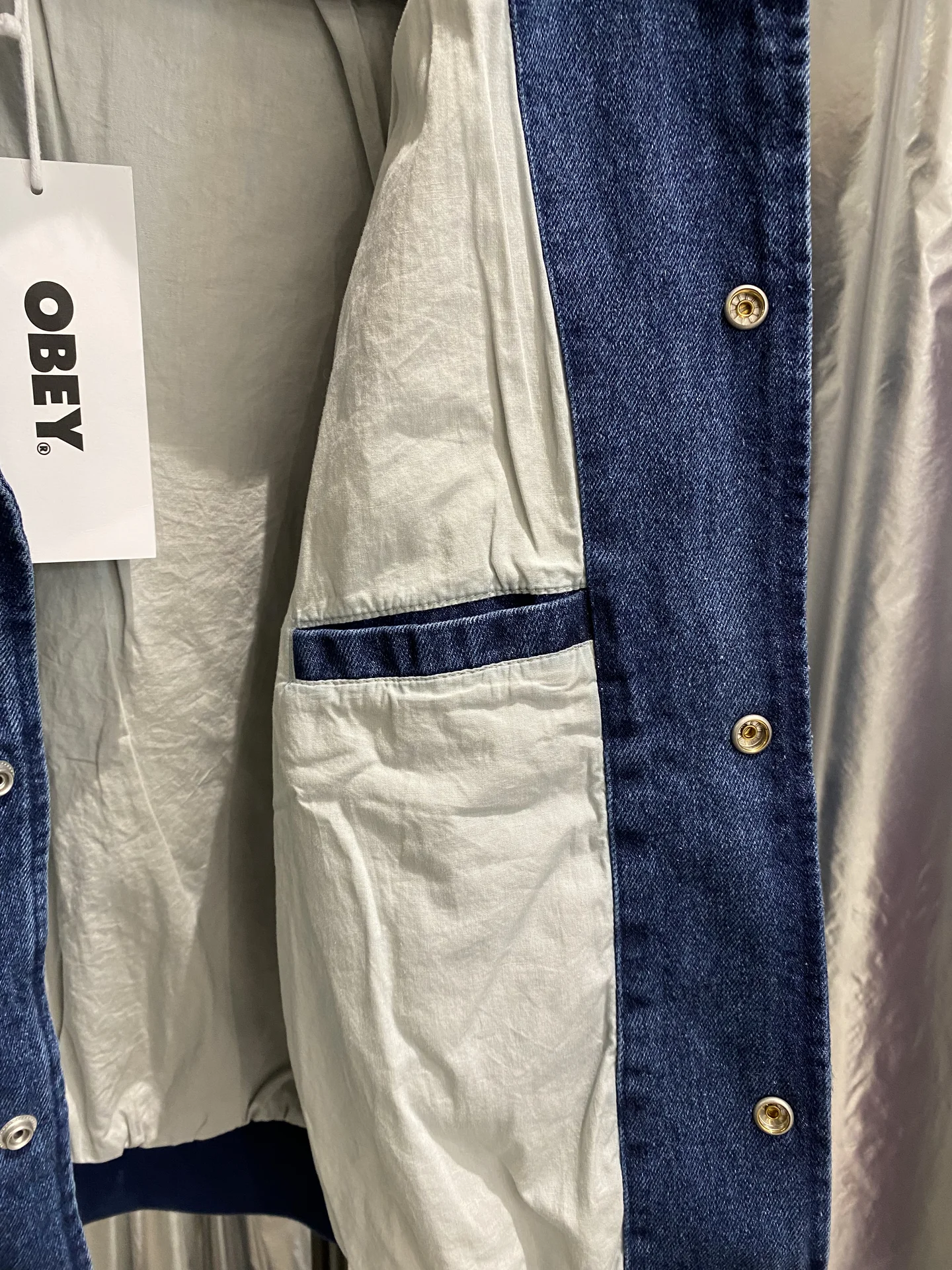 Куртка Obey "Rose Blouson" Jacket - миниатюра 5