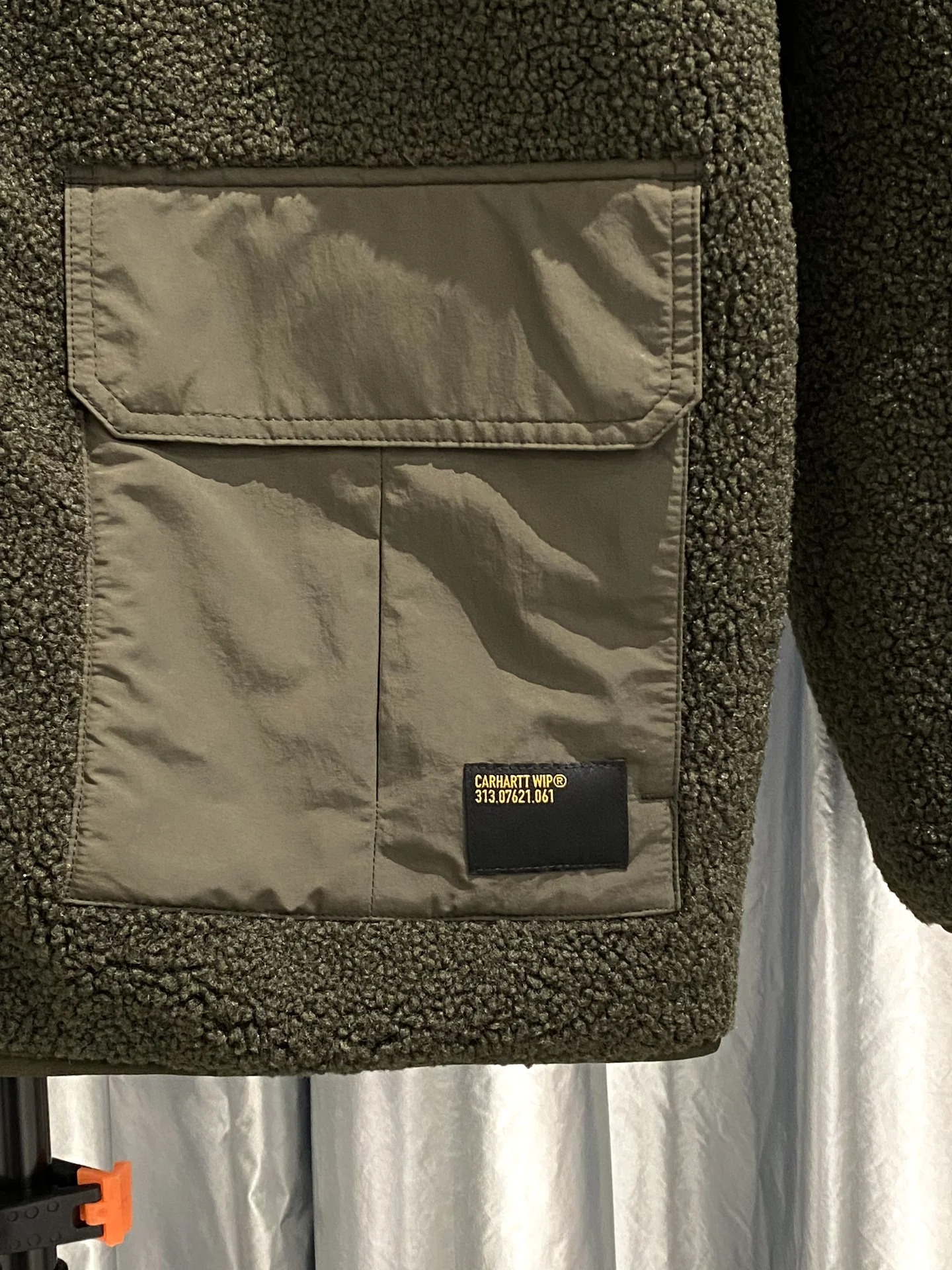 Куртка/шерпа carhartt WIP devin liner - миниатюра 3