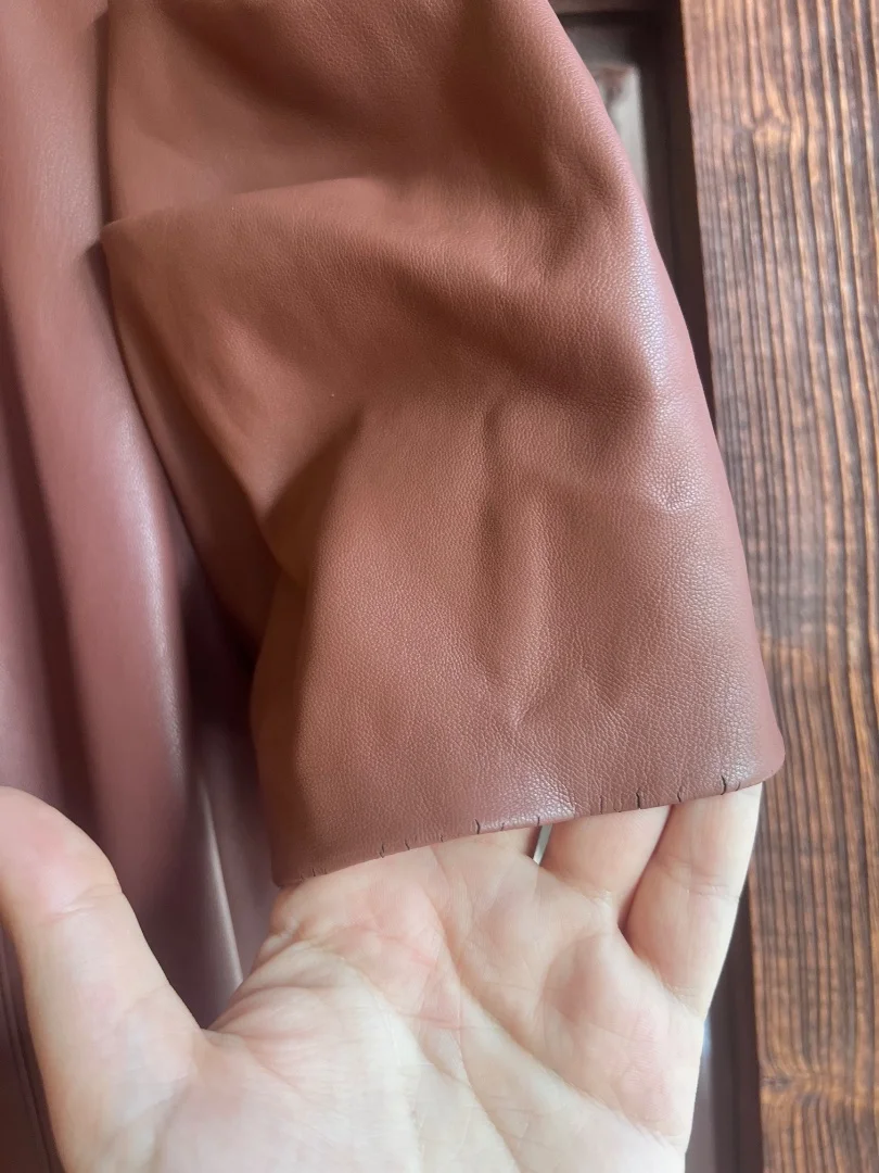Платье Zara из экокожи - миниатюра 3