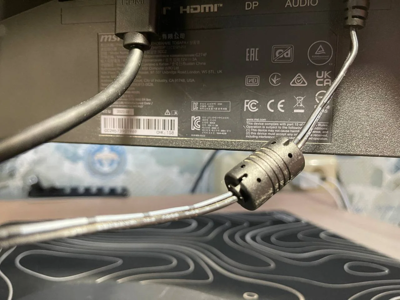 Монитор MSI G274F 180 Hz - миниатюра 2