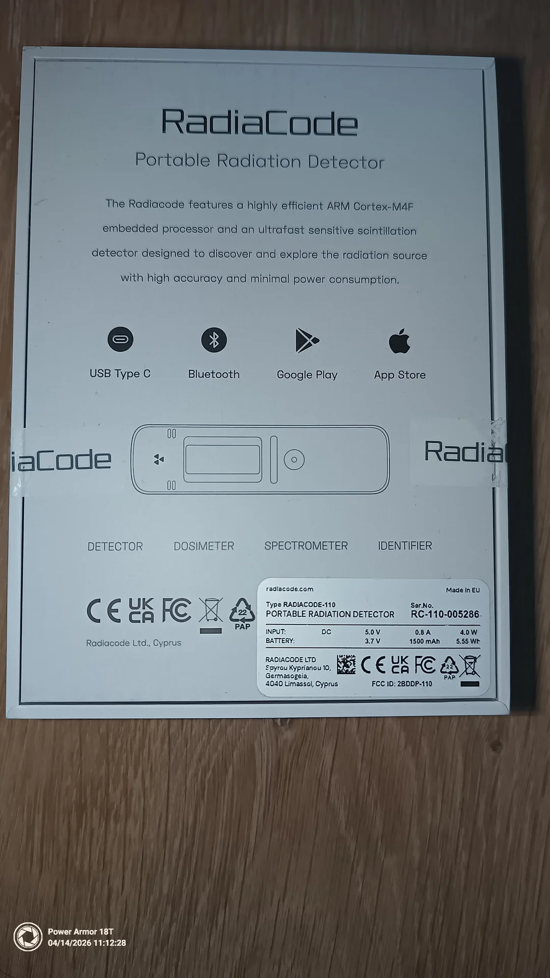 Radiacode RC110 - миниатюра 2