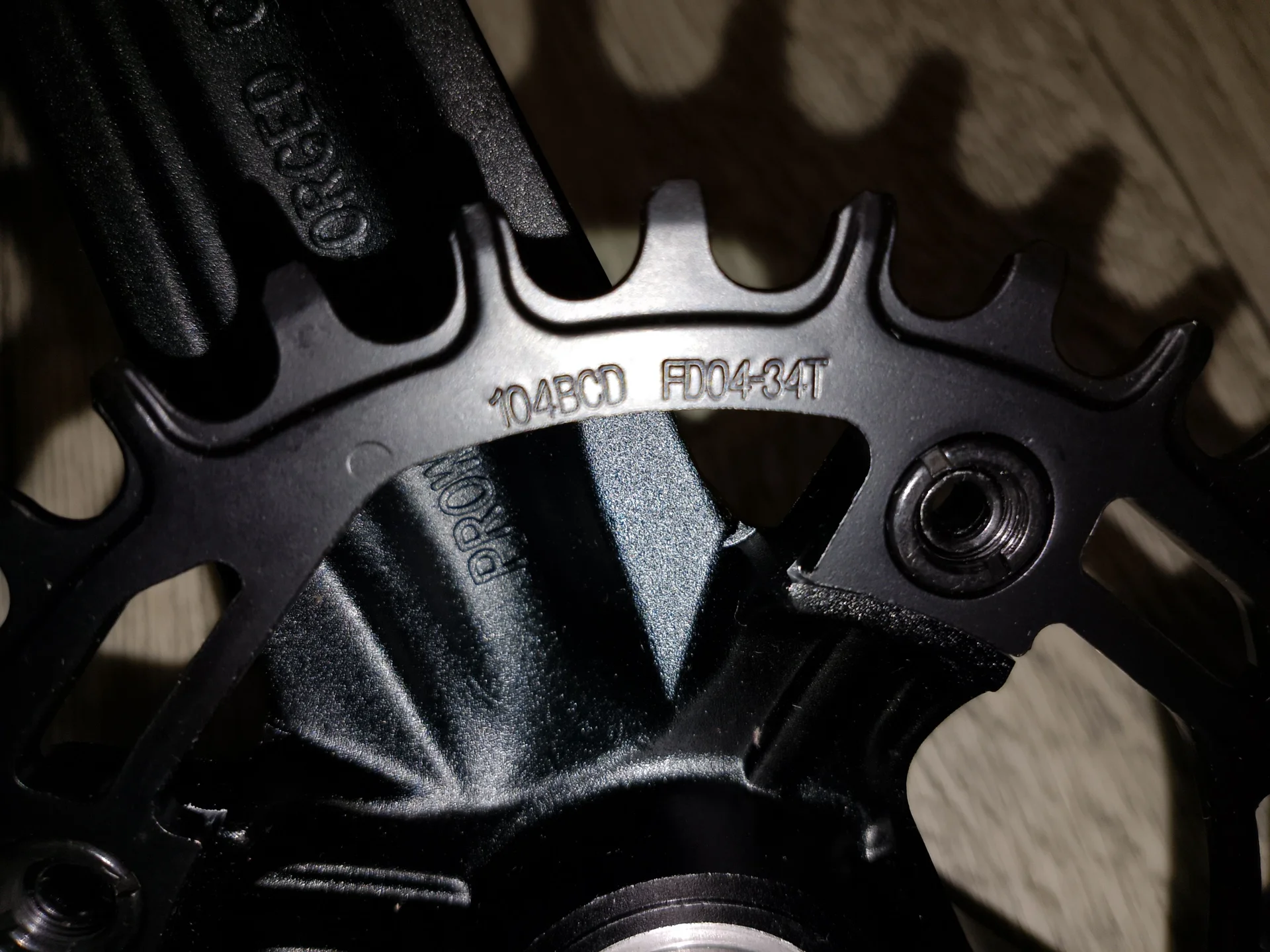 Система шатунов ProWheel CHARM-FD04S-TT-BOOST 34T - миниатюра 2