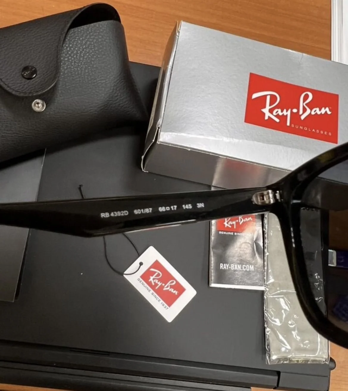 Солнцезащитные очки Ray ban оригинал - миниатюра 6