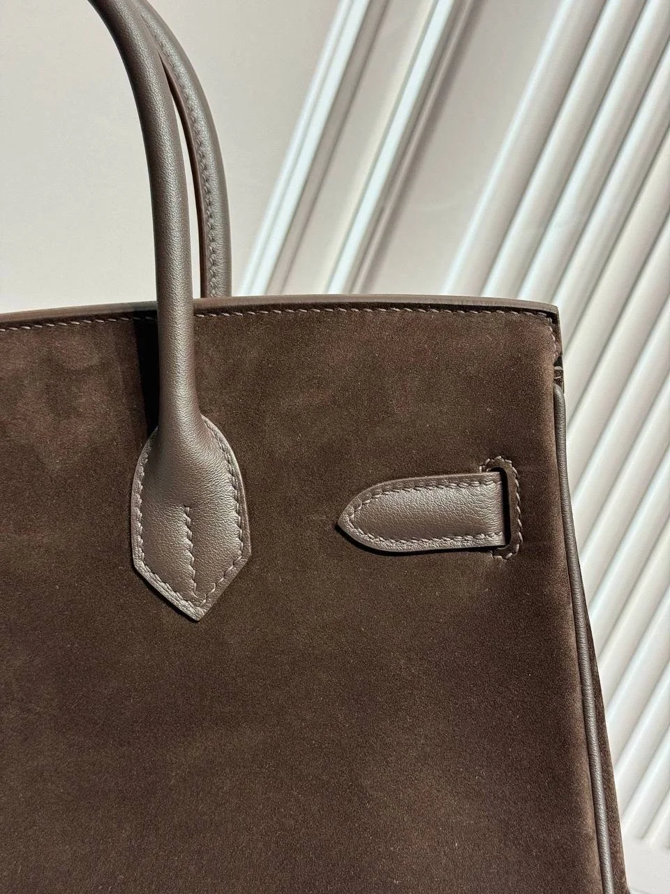 Hermes Birkin 30 замша - миниатюра 2