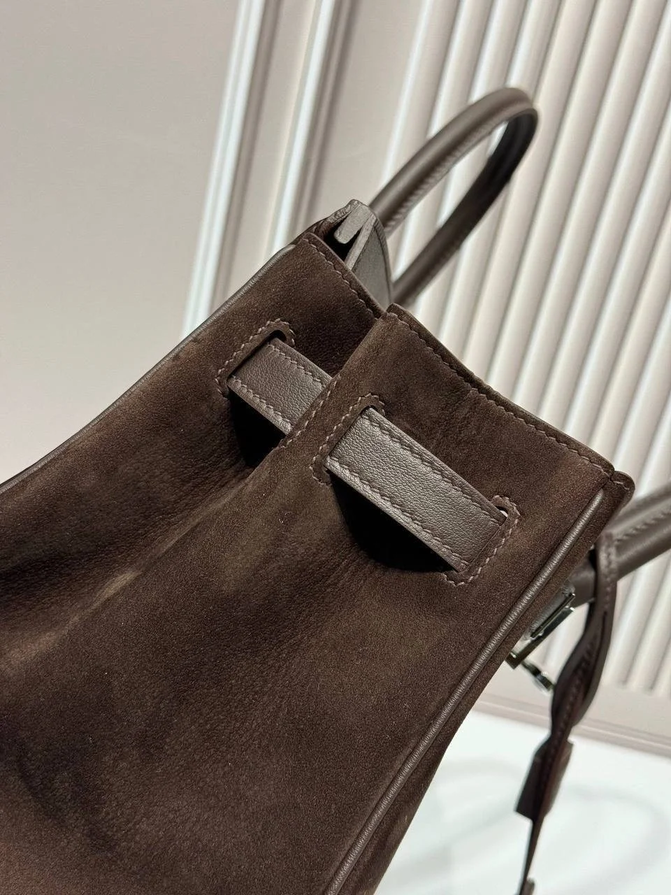 Hermes Birkin 30 замша - миниатюра 4