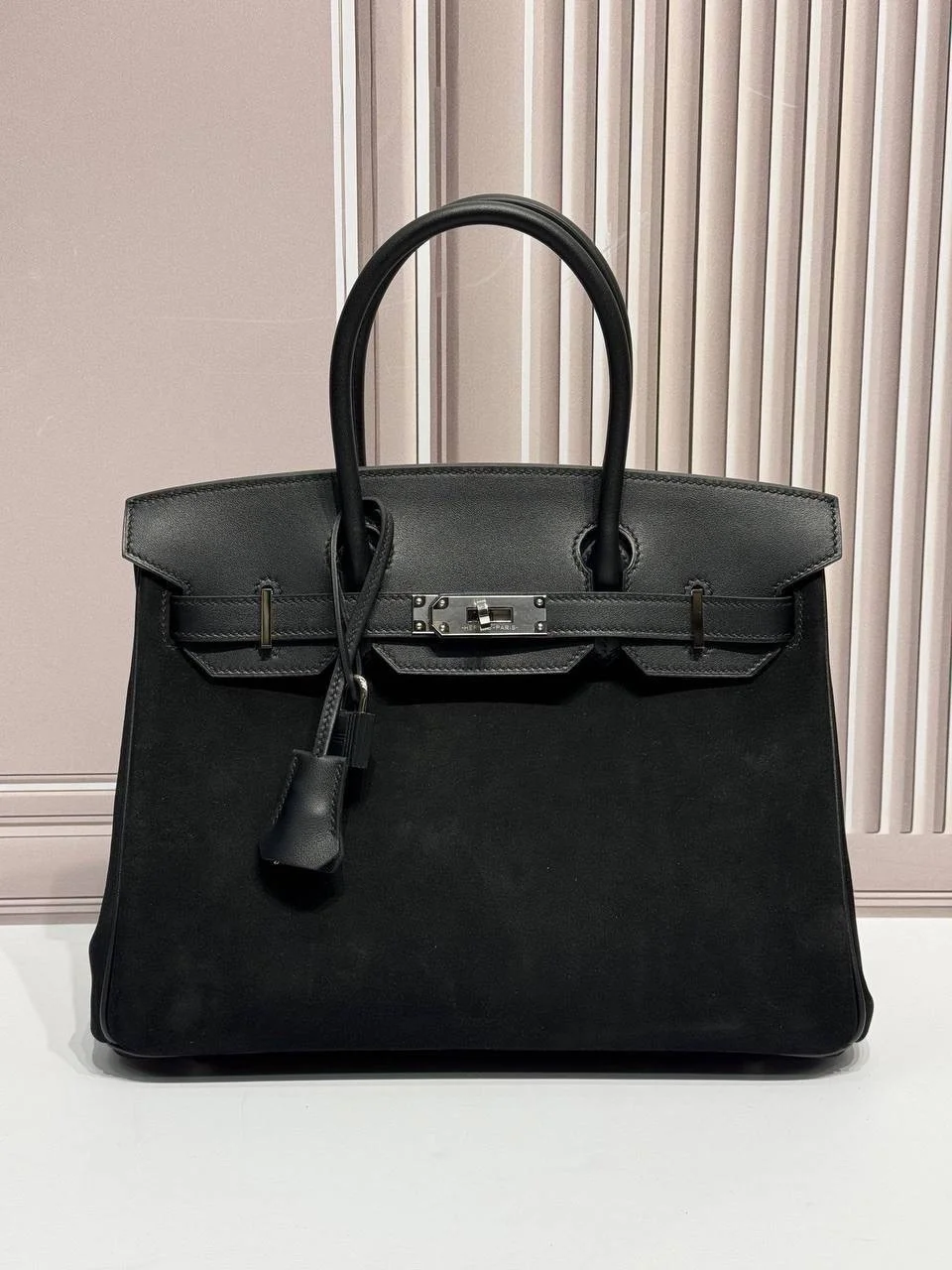 Hermes Birkin 30 замша - миниатюра 6