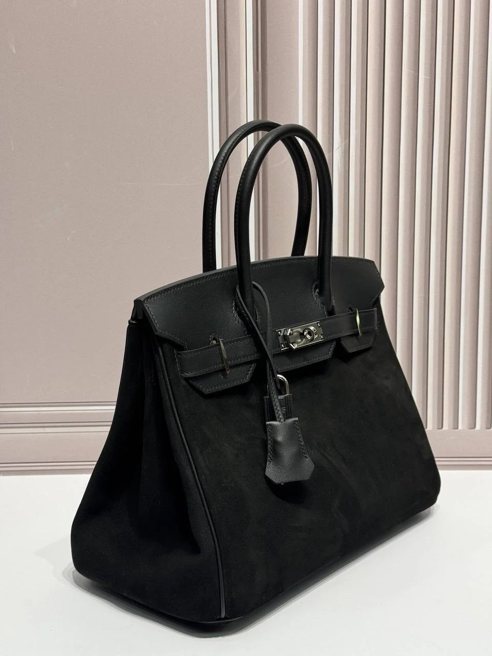 Hermes Birkin 30 замша - миниатюра 7