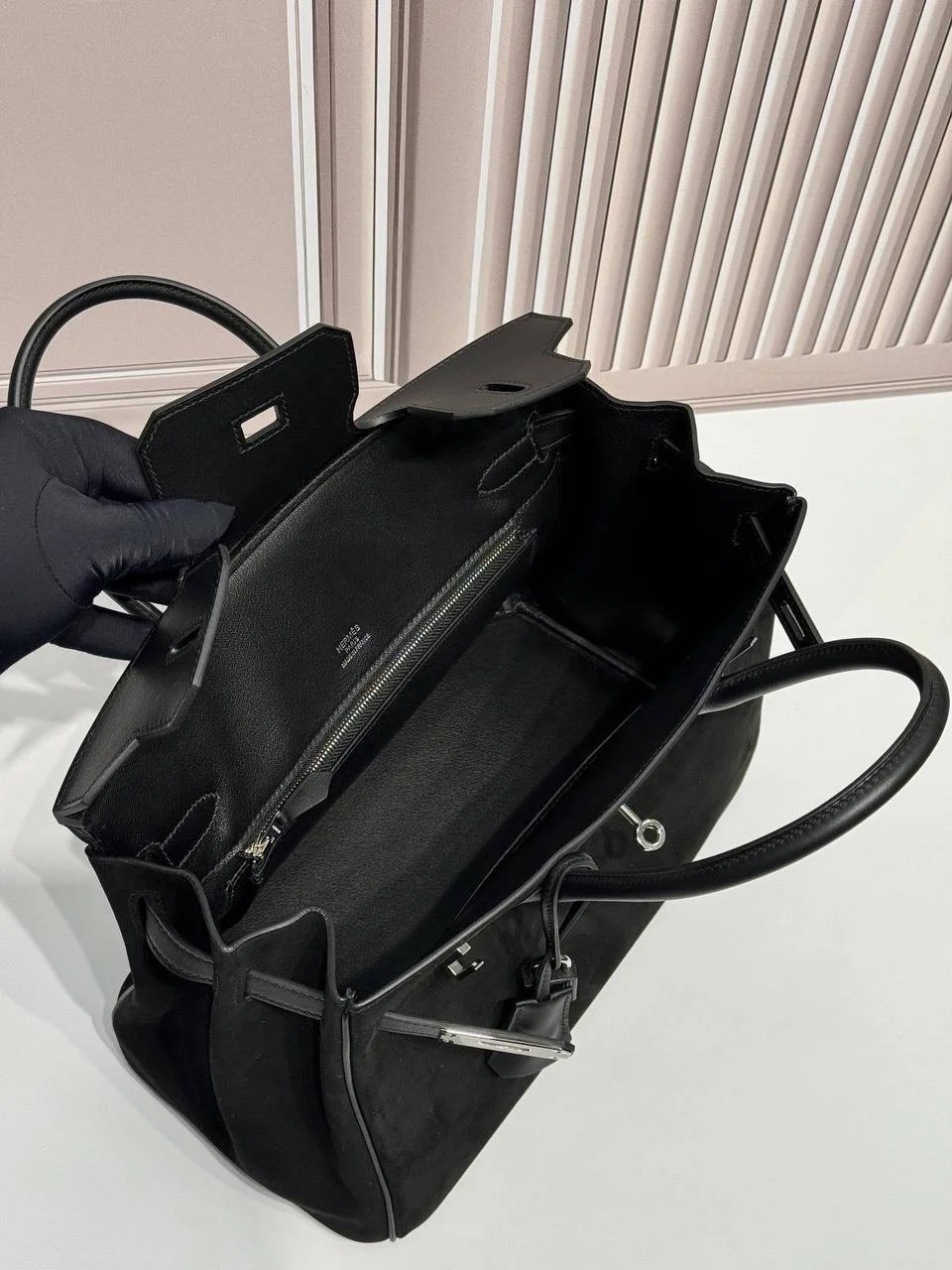 Hermes Birkin 30 замша - миниатюра 8