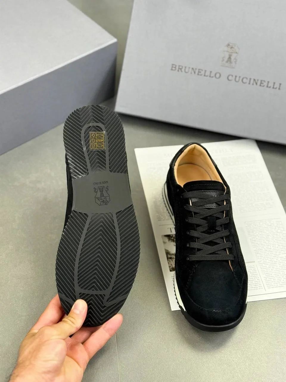 КРОССОВКИ Brunello Cucinelli - миниатюра 4