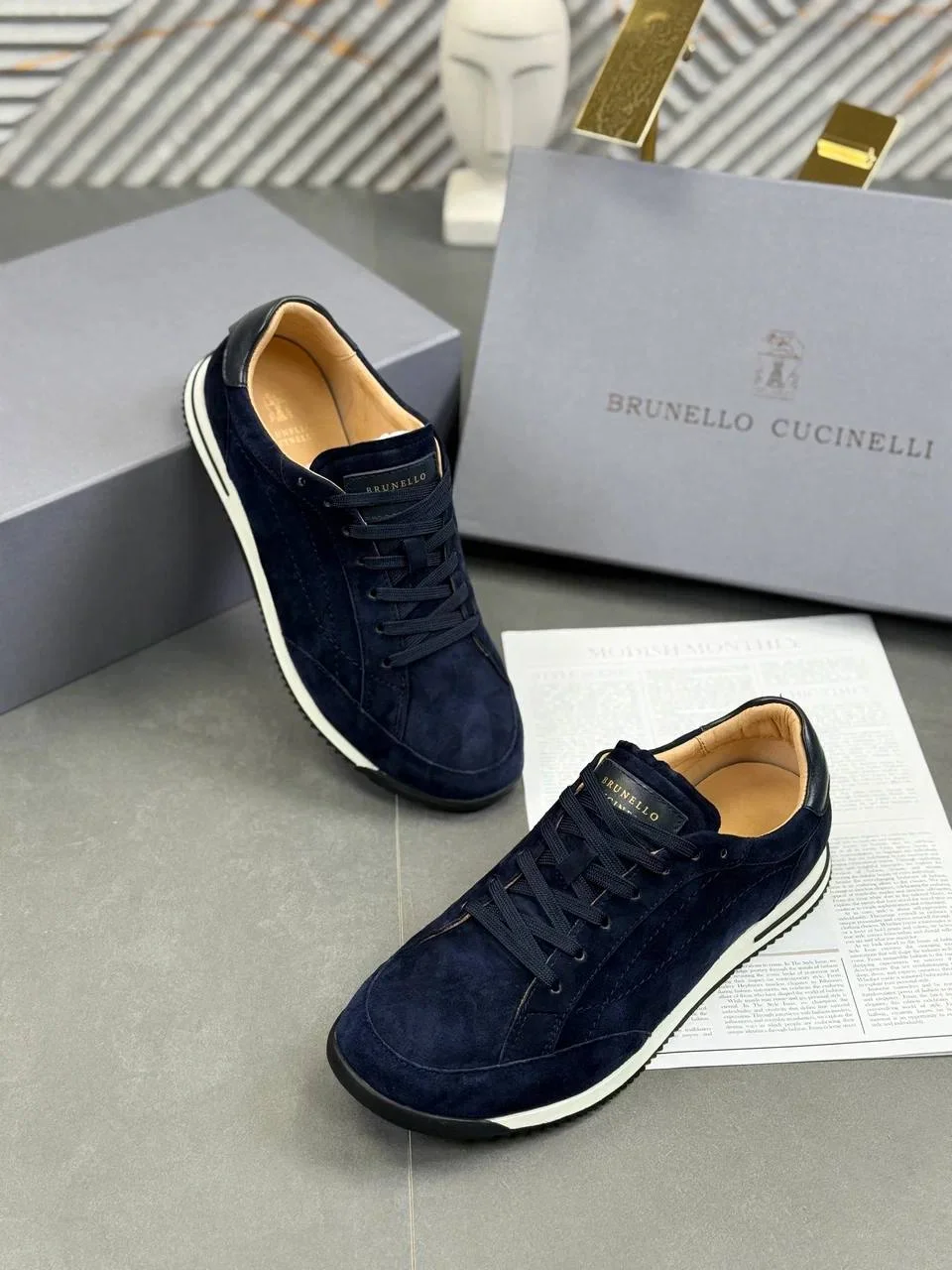КРОССОВКИ Brunello Cucinelli - миниатюра 6
