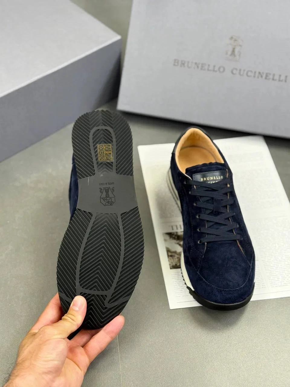 КРОССОВКИ Brunello Cucinelli - миниатюра 8