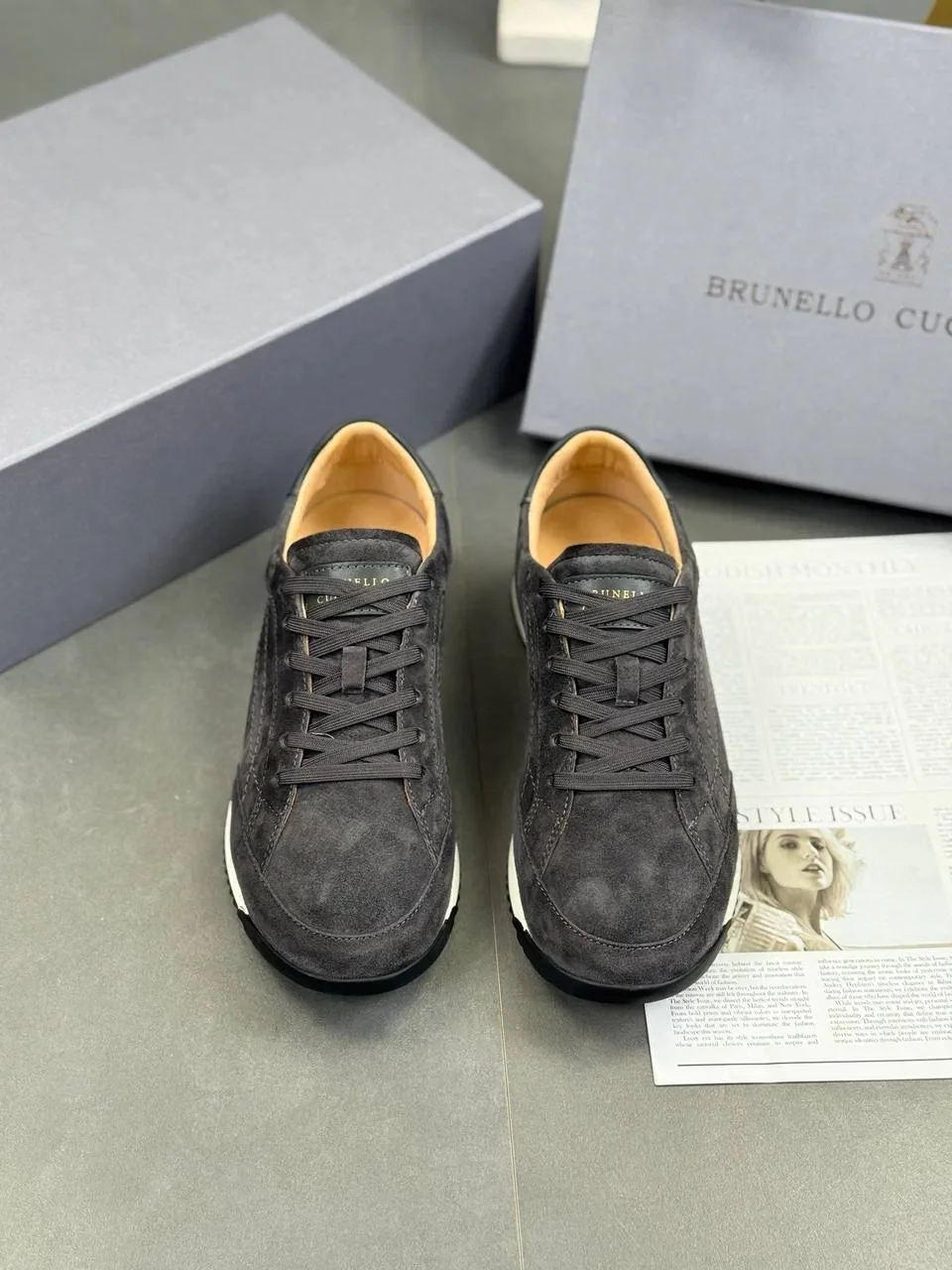 КРОССОВКИ Brunello Cucinelli - миниатюра 9