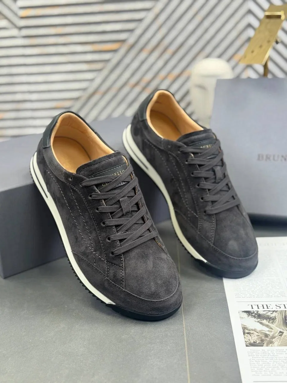 КРОССОВКИ Brunello Cucinelli - миниатюра 10